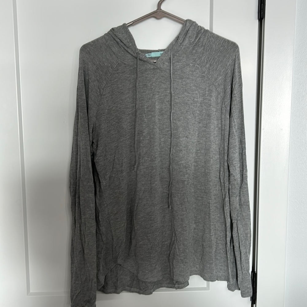 Maurice’s long sleeve with hood